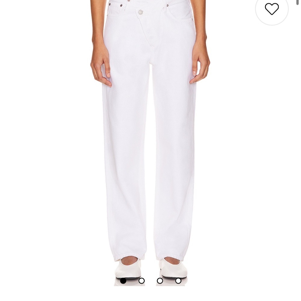 Agolde Women's criss cross jeans